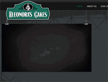 Tablet Screenshot of eleonorascakes.net